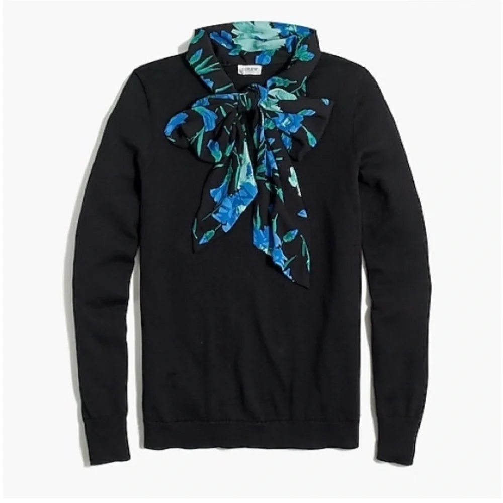 J. Crew Scarf Pullover Sweater Size XS NEW